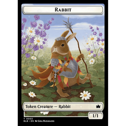 Rabbit, 3, common, Magic: The Gathering, Bloomburrow