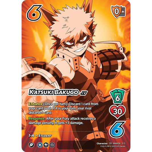Katsuki Bakugo, 5/5, MHA06, Universus, MHA06 Jet Burn, nan