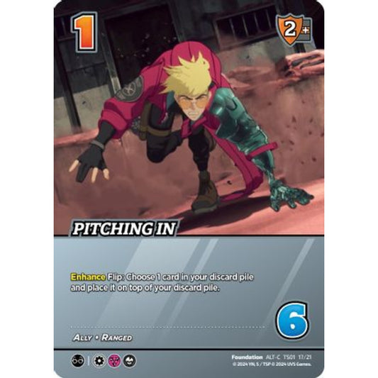 Pitching In, 17/21, C-ALT, UniVersus, Cowboy Bebop & Trigun Stampede