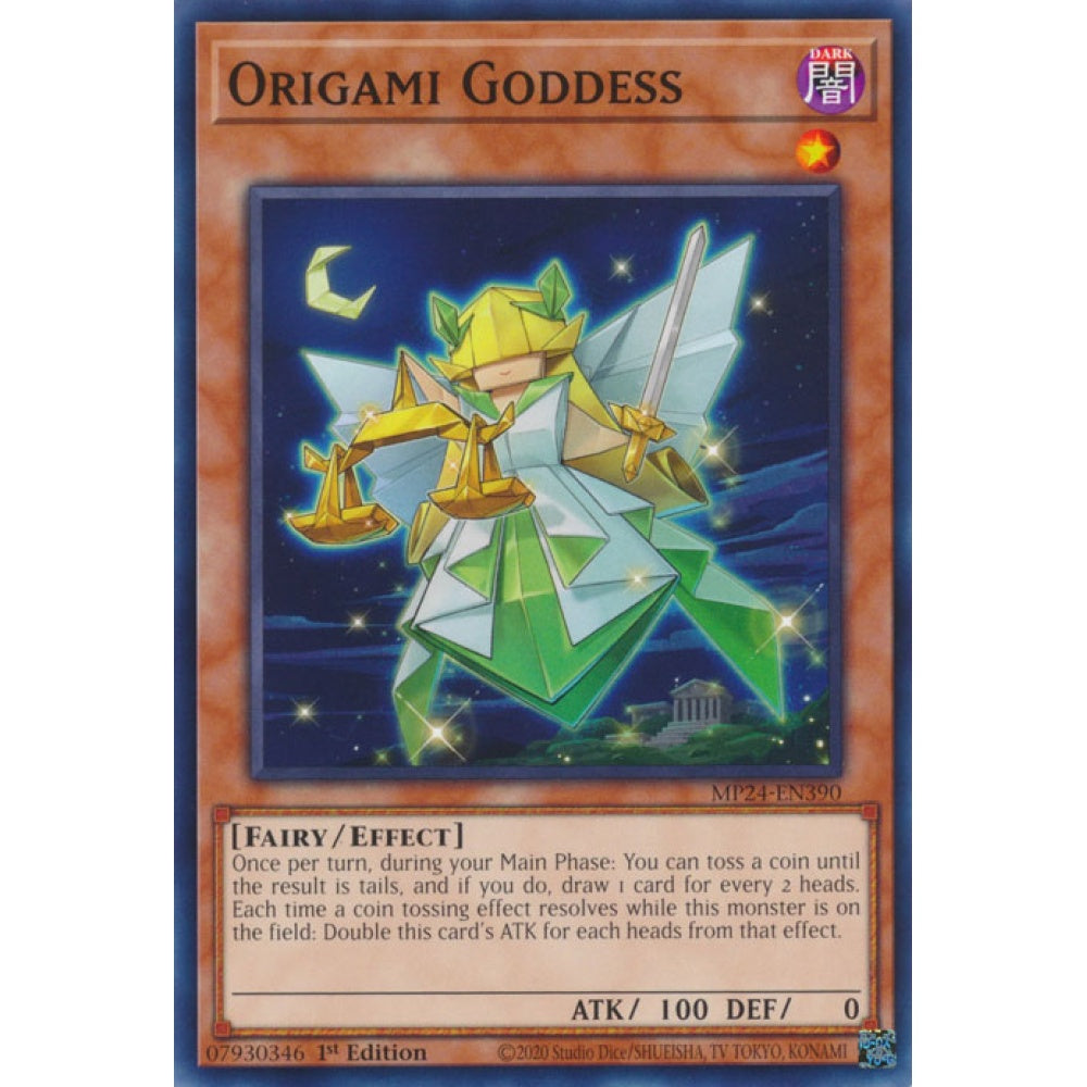 Origami Goddess AGOV-EN027 Common Common Yu-Gi-Oh Age of Overlord in Art