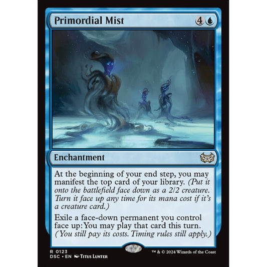 Primordial Mist, 123, rare, Magic: The Gathering, Duskmourn: House of Horror