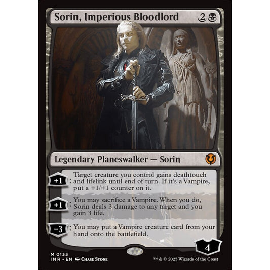 Sorin, Imperious Bloodlord, 133, mythic, Magic: The Gathering, Innistrad Remastered