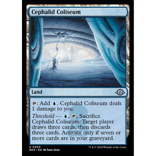 Cephalid Coliseum, 300, uncommon, Magic: The Gathering, Modern Horizons 3
