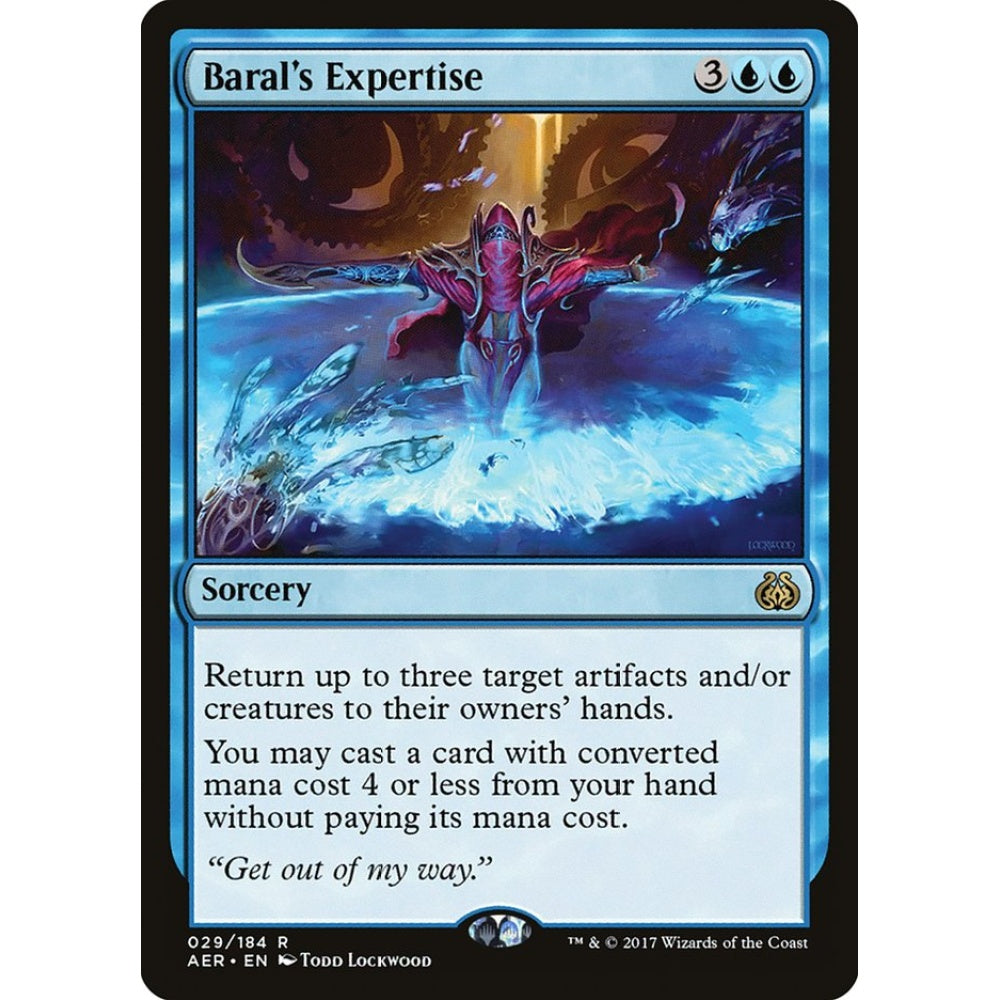 Baral's Expertise rare 29 Magic the Gathering Aether Revolt