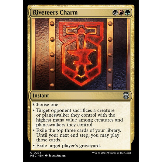Riveteers Charm, 271, uncommon, Magic: The Gathering, Modern Horizons 3