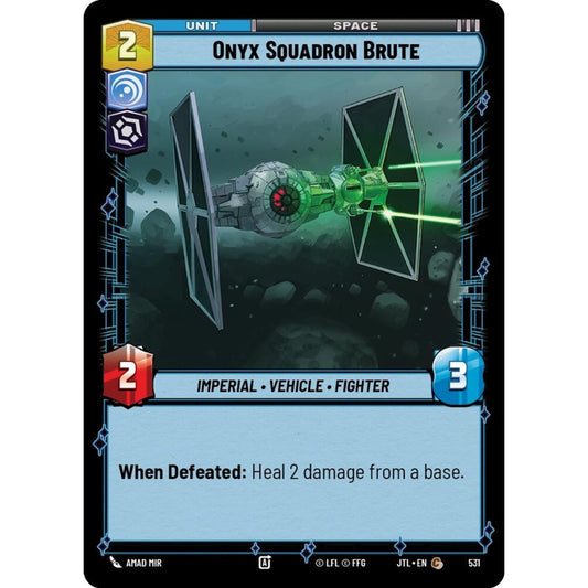 Onyx Squadron Brute, C, JTL 531) Foil, Star Wars Unlimited