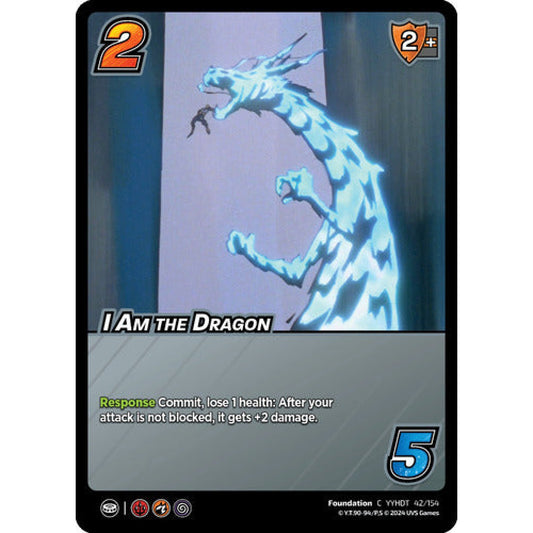I Am the Dragon, 42/154, C, UniVersus, Yu Yu Hakusho: Dark Tournament