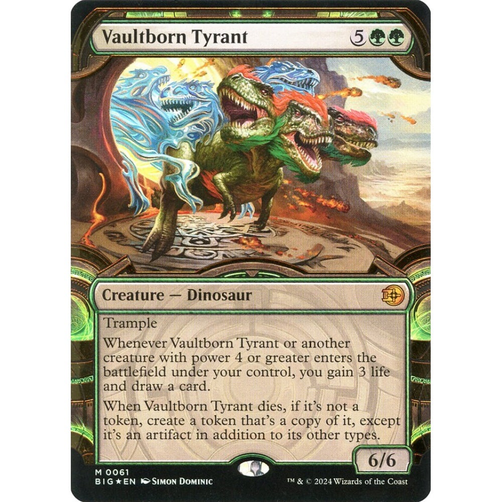 Vaultborn Tyrant, 61, mythic, Magic: The Gathering, Outlaws of Thunder Junction