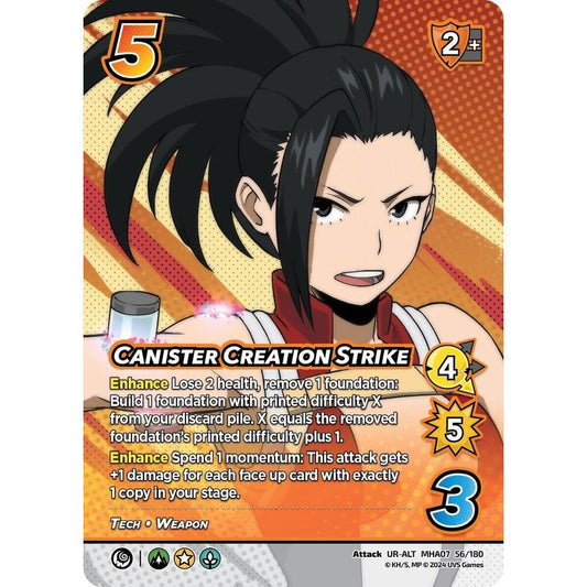 Canister Creation Strike, 56/180, MHA07, Universus, Girl Power, nan
