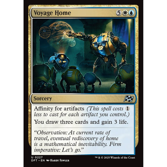 Voyage Home, 227, uncommon, Magic: The Gathering, Aetherdrift
