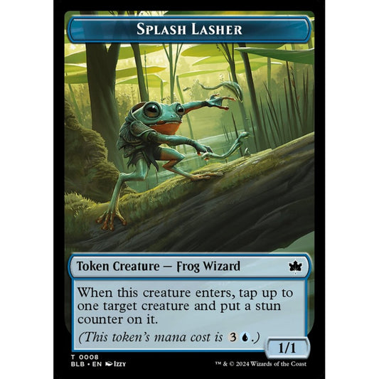 Splash Lasher, 8, common, Magic: The Gathering, Bloomburrow