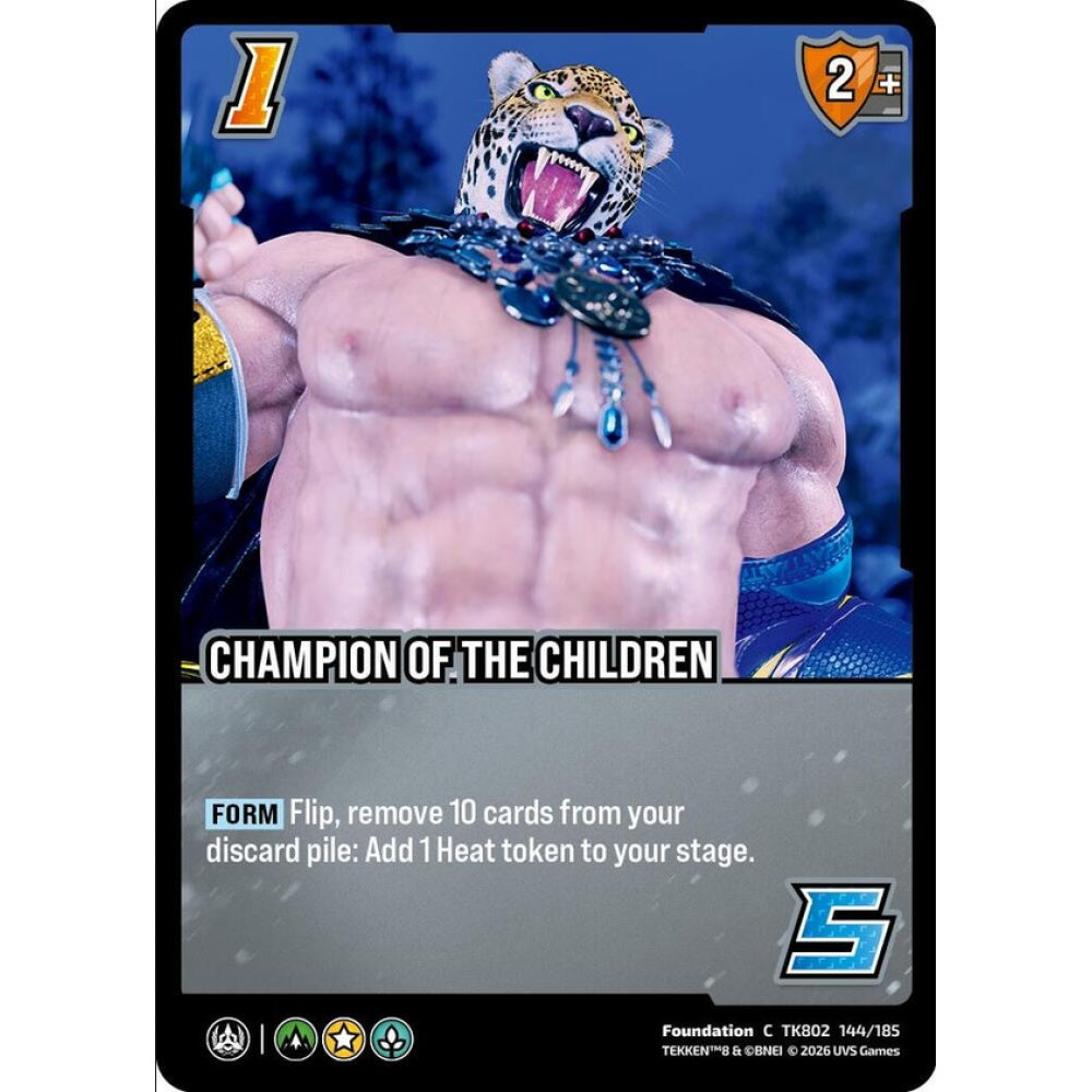 Champion of the Children 144/185 TK802 Universus Tekken 8 Foundation C