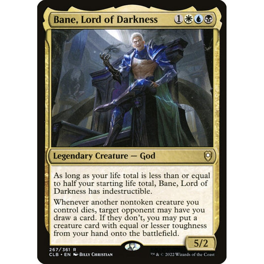 Bane, Lord of Darkness rare 267 Magic the Gathering Commander Legends: Battle for Baldur's Gate
