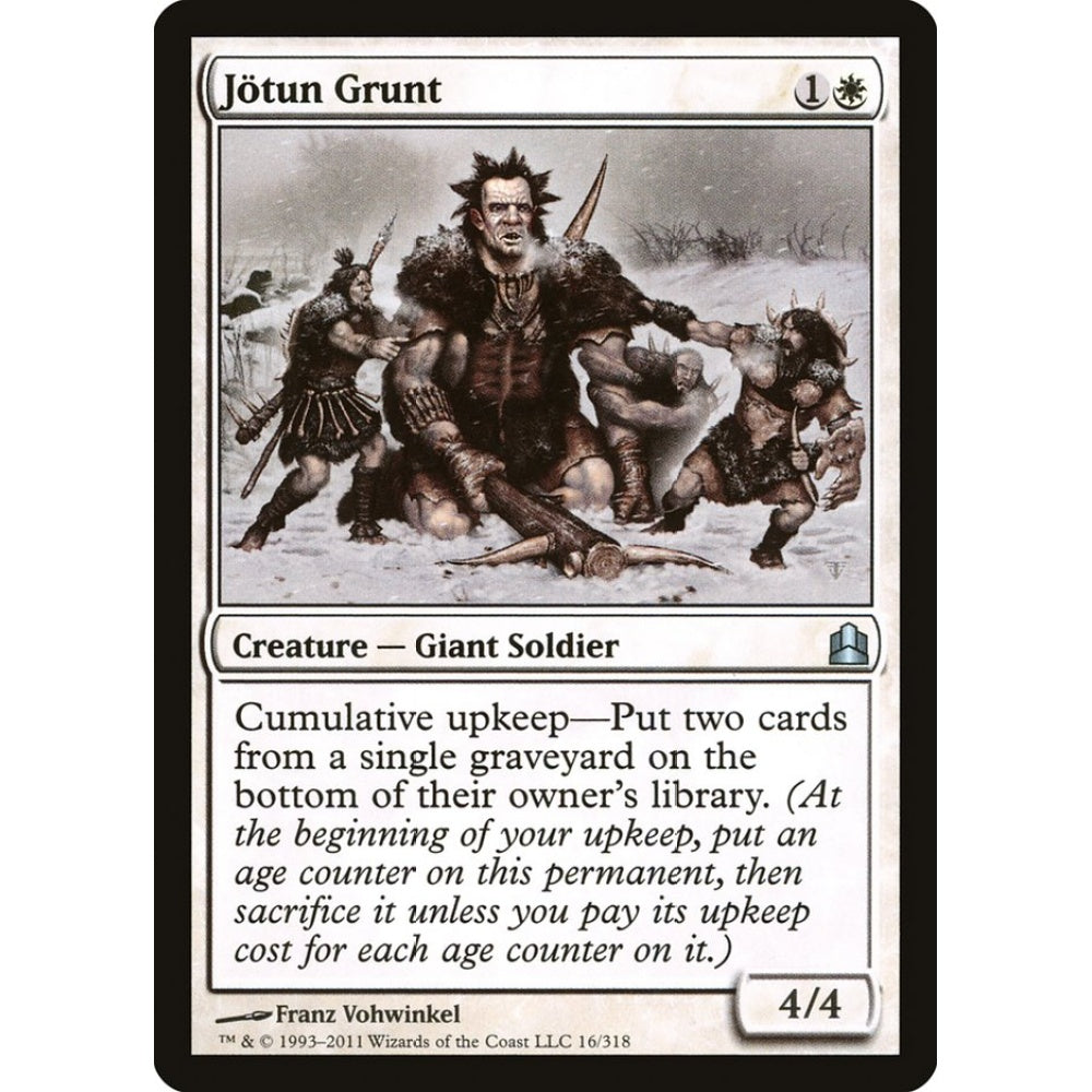 Jötun Grunt uncommon 16 Magic the Gathering Commander 2011