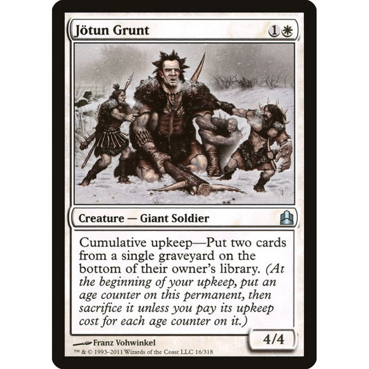 Jötun Grunt uncommon 16 Magic the Gathering Commander 2011