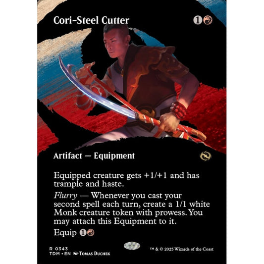 Cori-Steel Cutter rare 343 Magic the Gathering Tarkir: Dragonstorm