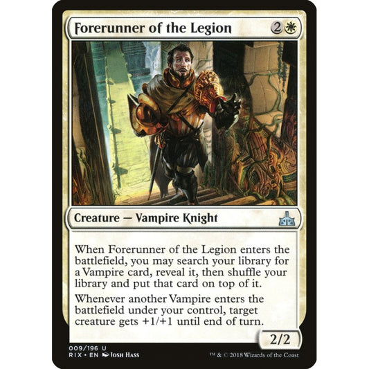 Forerunner of the Legion uncommon 9 Magic the Gathering Rivals of Ixalan