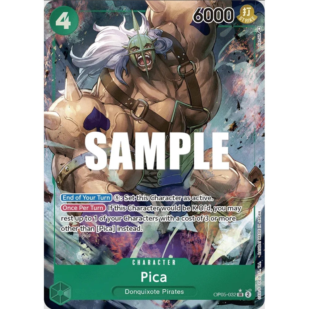 Pica, OP05-032, Alternate Art, One Piece, Awakening of the New Era