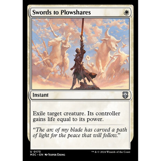 Swords to Plowshares, 173, uncommon, Magic: The Gathering, Modern Horizons 3