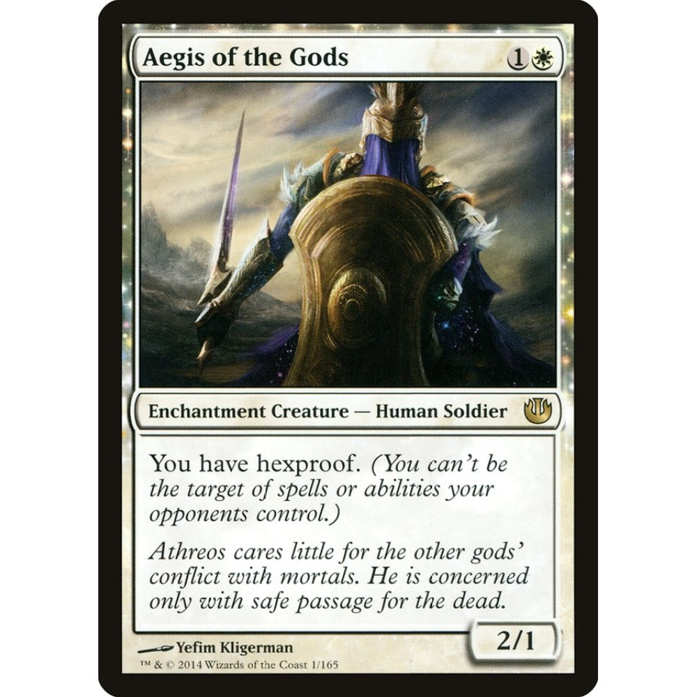 Aegis of the Gods rare 1 Magic the Gathering Journey into Nyx