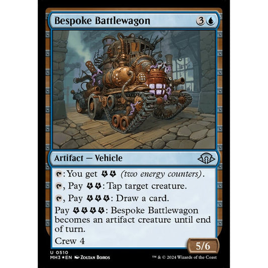 Bespoke Battlewagon, 510, uncommon, Magic: The Gathering, Modern Horizons 3