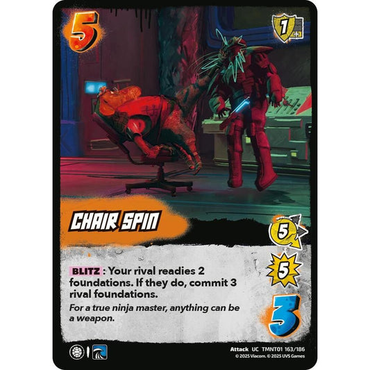 Chair Spin 163/186 TMNT01 Universus Teenage Mutant Ninja Turtles Attack UC