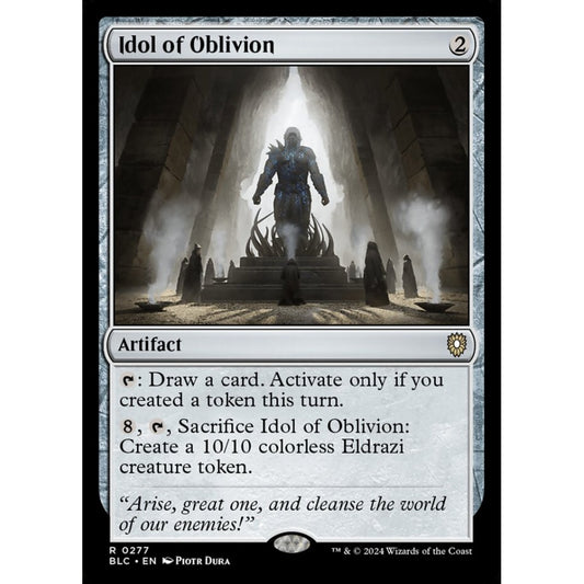 Idol of Oblivion, 277, rare, Magic: The Gathering, Bloomburrow