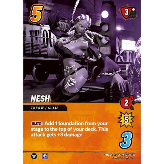 Nesh 29/22 KF02 Universus The King of Fighters XV: Challenger Series: Team Rival Attack R-ALT