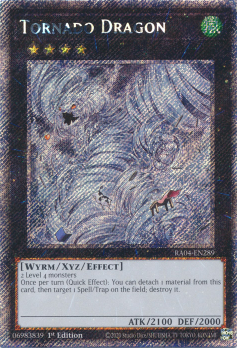 Tornado Dragon DUDE-EN019 Ultra Ultra Rare Yu-Gi-Oh Duel Devastator in Art