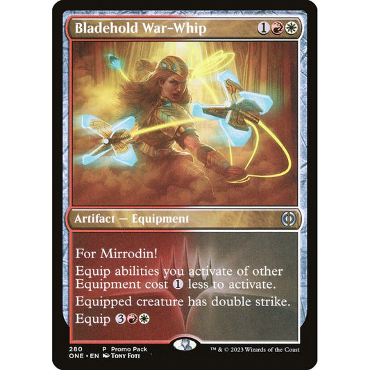 Bladehold War-Whip, uncommon, 280, Magic the Gathering, Phyrexia: All Will Be One