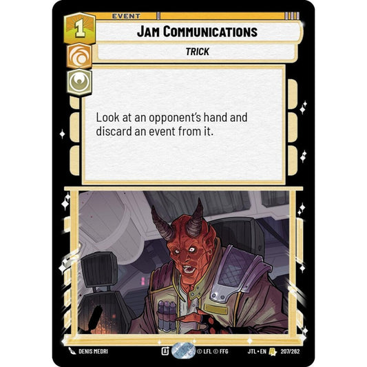 Jam Communications, R, JTL 207), Star Wars Unlimited