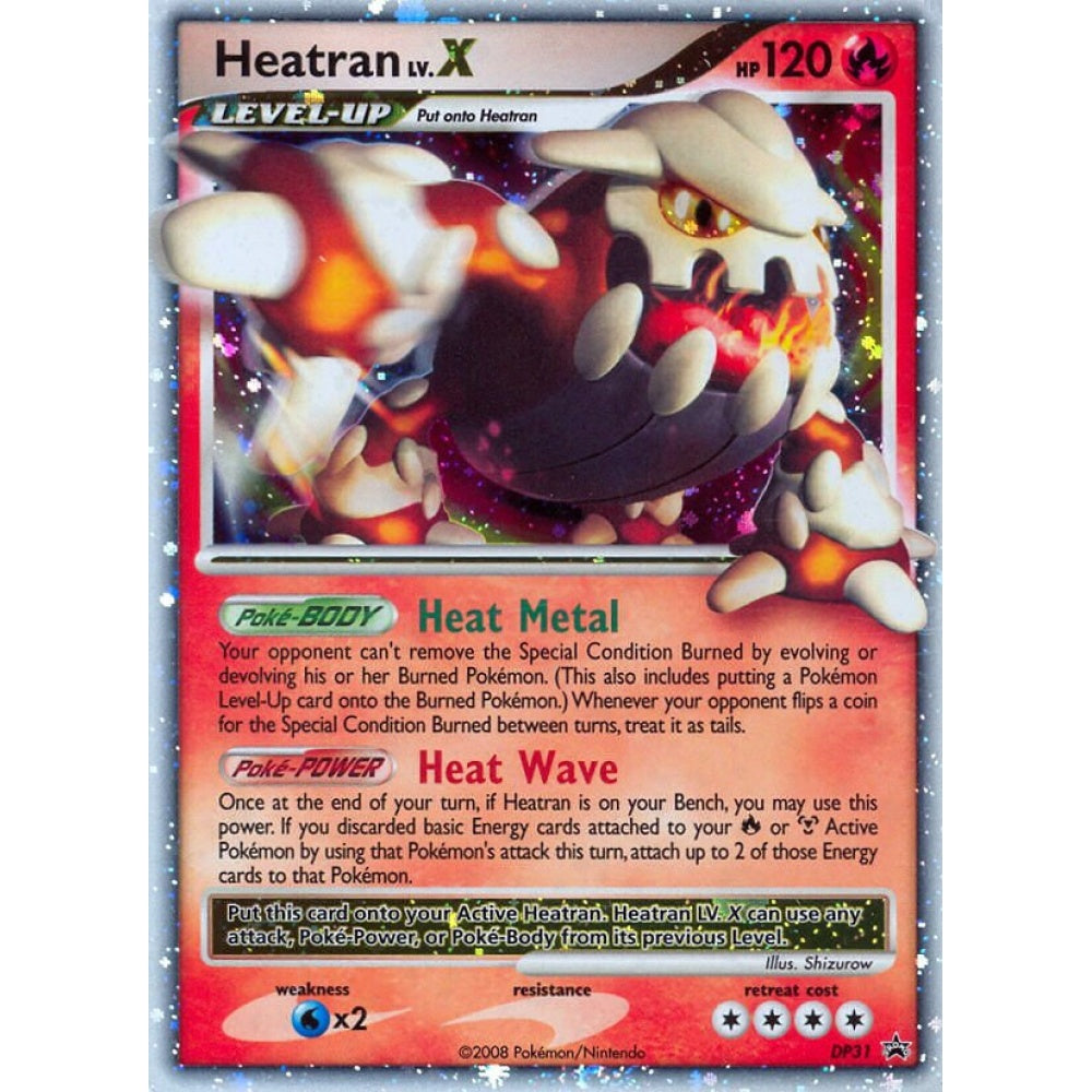 Heatran LV.X Promo DP31 Pokemon Card Game Diamond & Pearl Promos