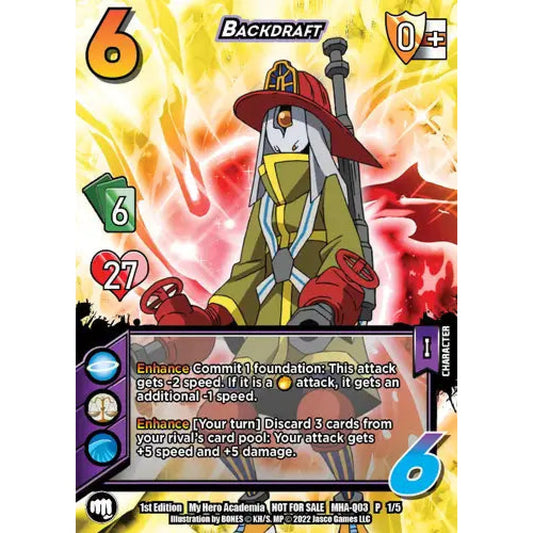 Backdraft, 1/5, P, UniVersus, Promos