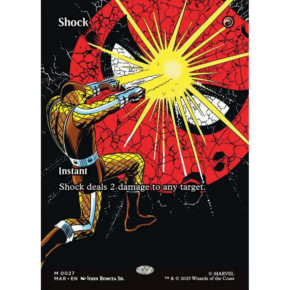 Shock mythic 27 Magic the Gathering Marvel Universe