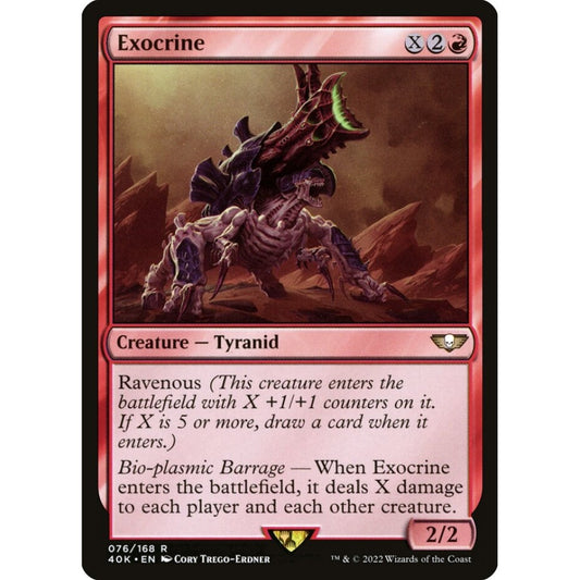 Exocrine rare 76 Magic the Gathering Warhammer 40,000 Commander