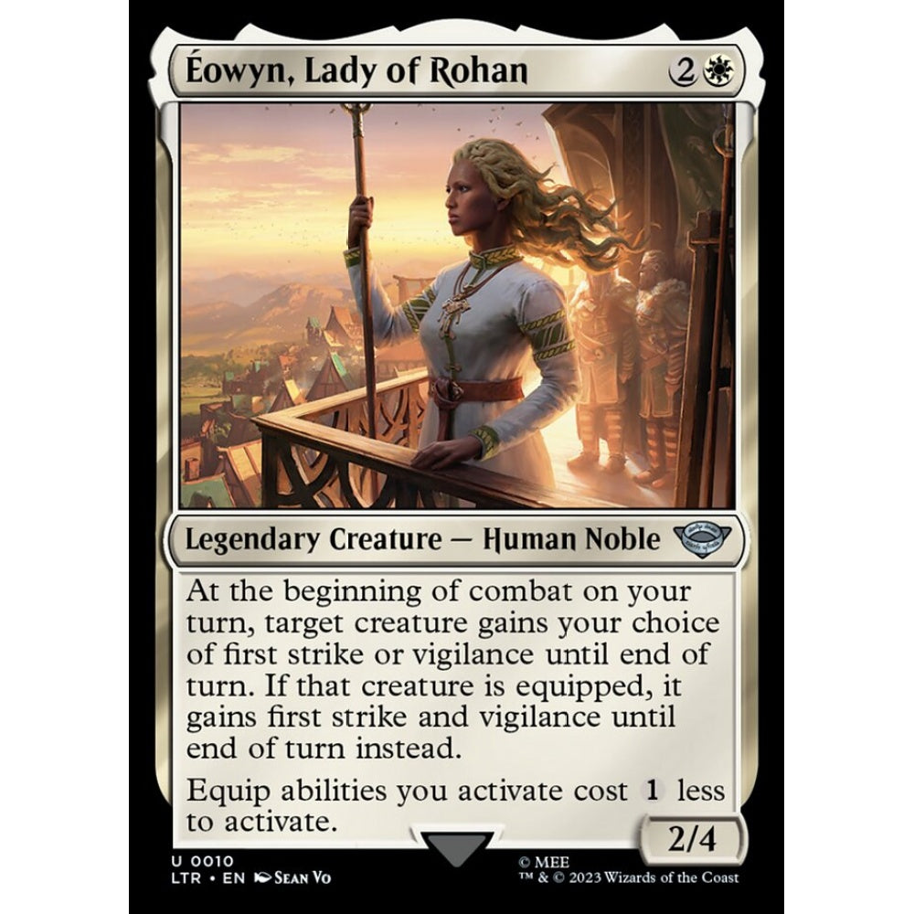Éowyn, Lady of Rohan, uncommon, 10, Magic the Gathering, The Lord of the Rings: Tales of Middle-earth