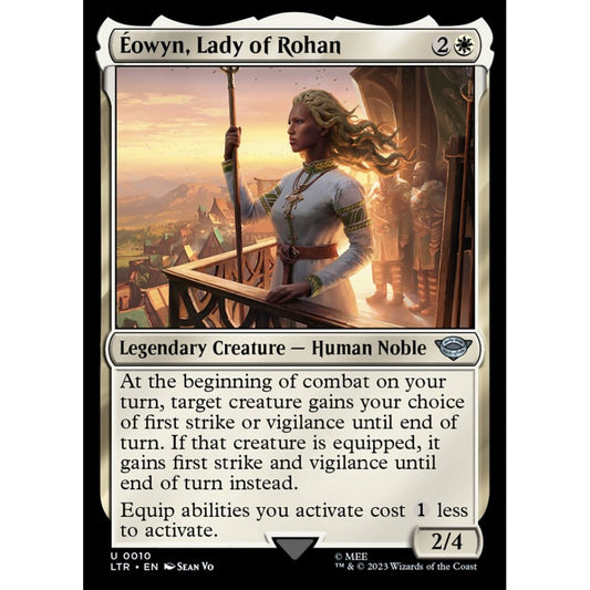 Éowyn, Lady of Rohan, uncommon, 10, Magic the Gathering, The Lord of the Rings: Tales of Middle-earth