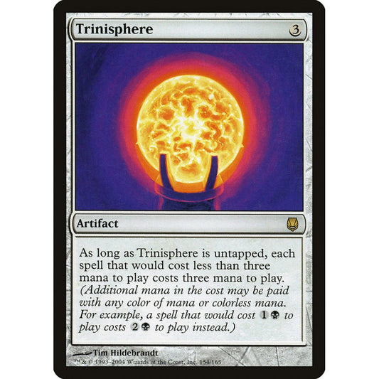 Trinisphere rare 154 Magic the Gathering Darksteel