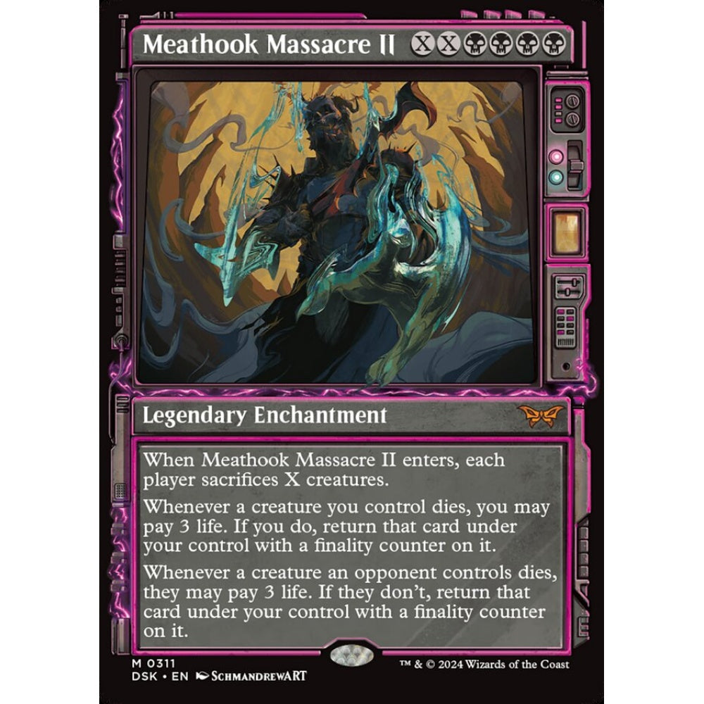 Meathook Massacre II, 311, mythic, Magic: The Gathering, Duskmourn: House of Horror