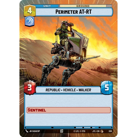 Perimeter AT-RT, C, JTL 330) Hyperspace, Star Wars Unlimited