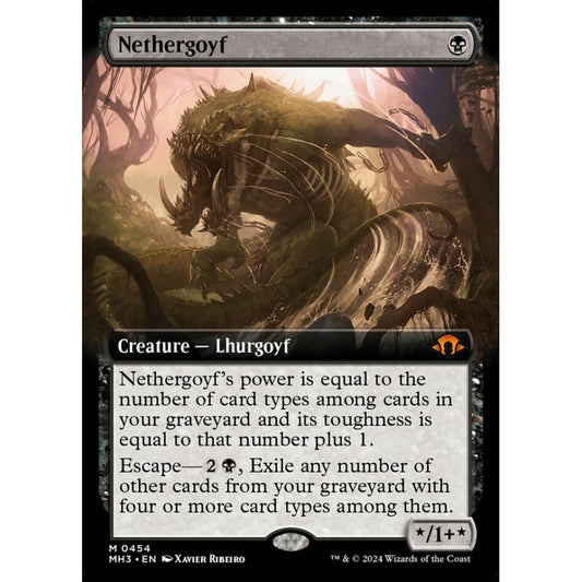 Nethergoyf, 454, mythic, Magic: The Gathering, Modern Horizons 3