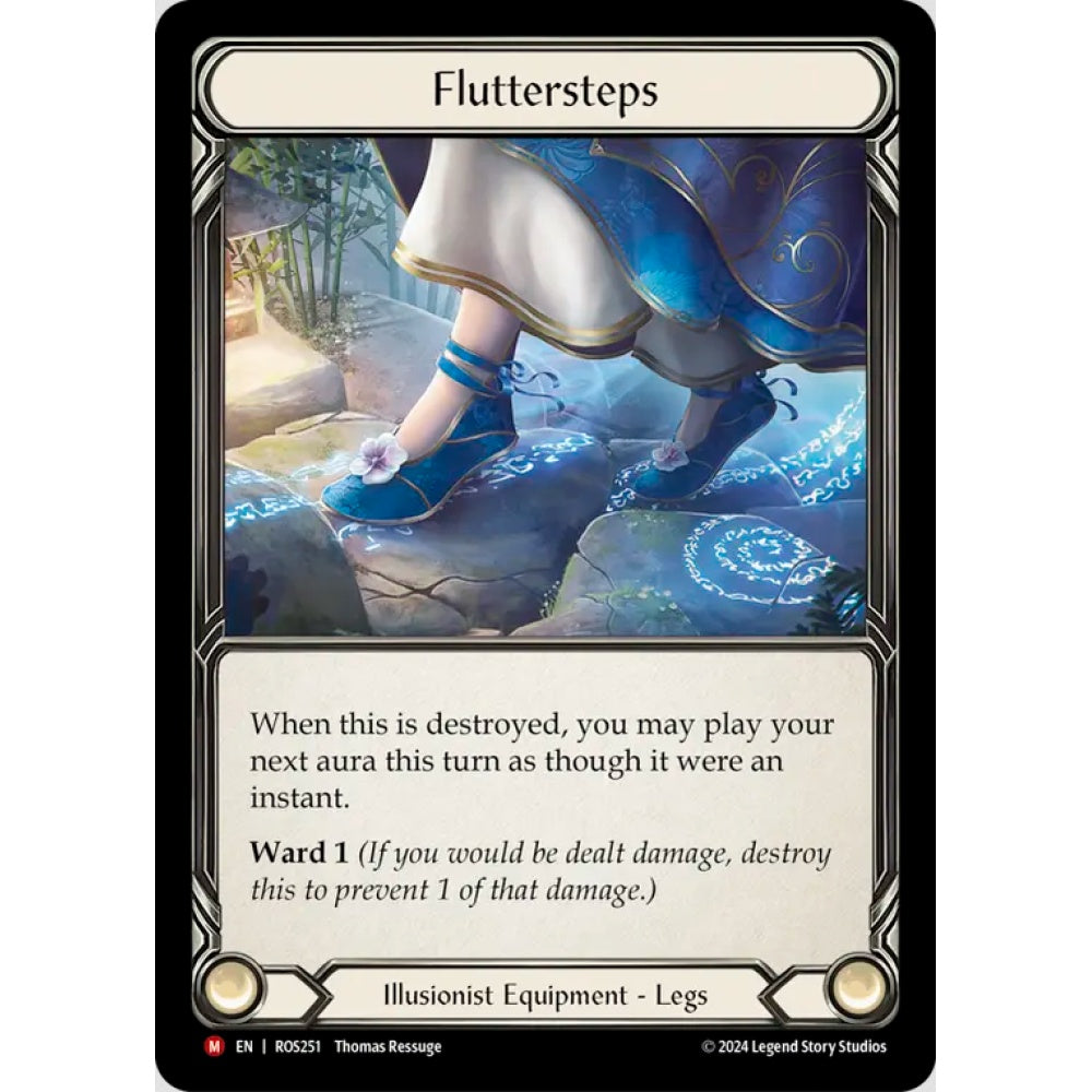 Fluttersteps, ROS251, Majestic, Flesh and Blood, Rosetta