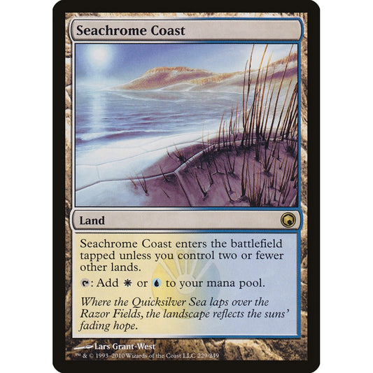 Seachrome Coast rare 229 Magic the Gathering Scars of Mirrodin