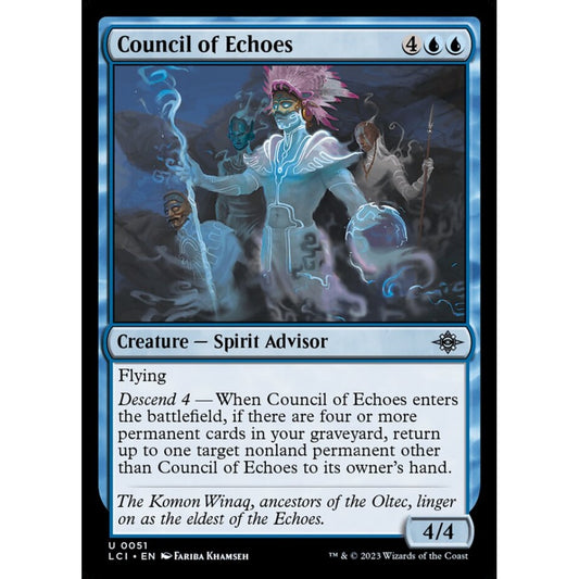 Council of Echoes uncommon 51 Magic the Gathering The Lost Caverns of Ixalan
