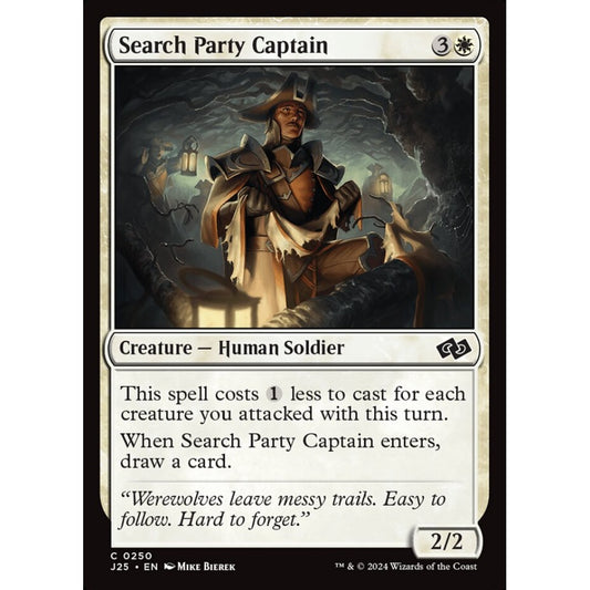 Search Party Captain, 250, common, Magic: The Gathering, Foundations Jumpstart