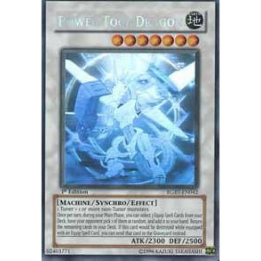 Power Tool Dragon (Ghost Rare) RGBT-EN042 Ghost Rare Yu-Gi-Oh Raging Battle French