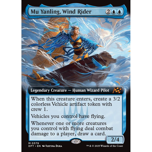 Mu Yanling, Wind Rider, 379, mythic, Magic: The Gathering, Aetherdrift