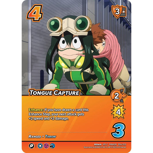 Tongue Capture, 104/153, MHA06, Universus, MHA06 Jet Burn, nan