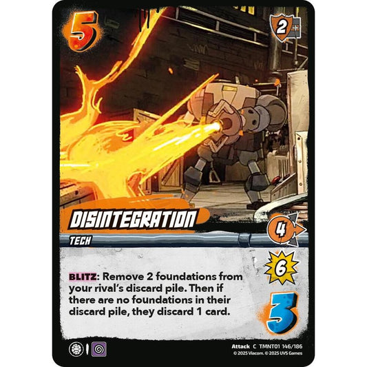 Disintegration 146/186 TMNT01 Universus Teenage Mutant Ninja Turtles Attack C