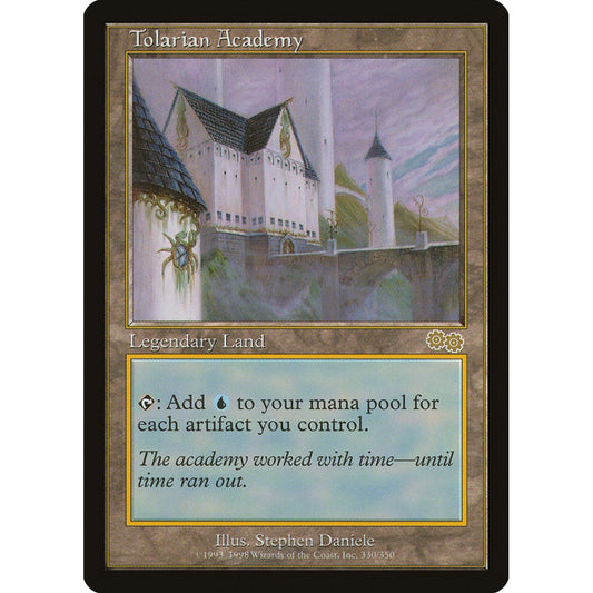 Tolarian Academy rare 330 Magic the Gathering Urza's Saga Spanish